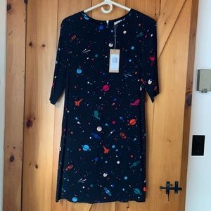 ModCloth Sugarhill Cosmic Tunic Dress Size 4
